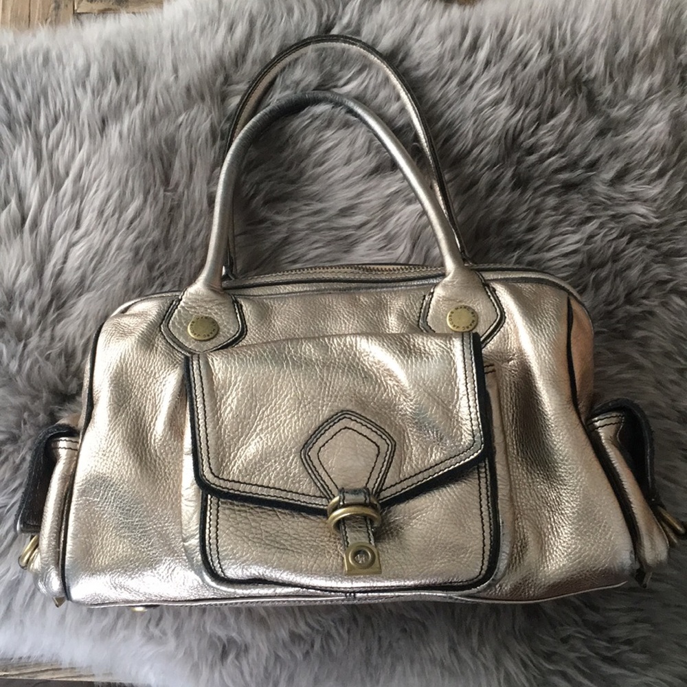 Marc By Marc Jacobs Metallic Gold Handbag/Satchel